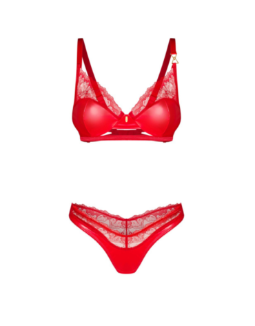 Obsessive komplet bielizny damskiej Aliosa S/M