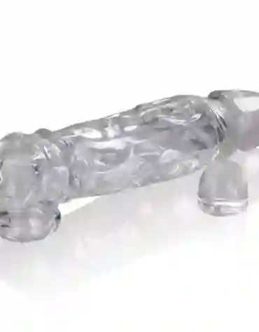 Oxballs przedłużka na penisa TPR Butch Cocksheath Clear
