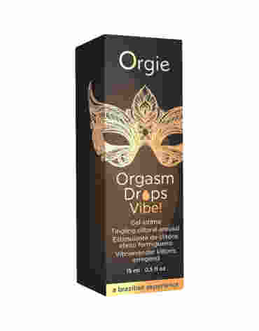 ORGIE Orgasm Drops Vibe Peach Flavor 15 ml