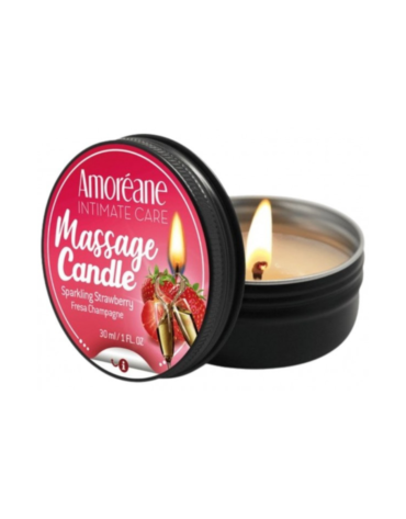Amoreane Massage Candle Sparkling Strawberry 30ml