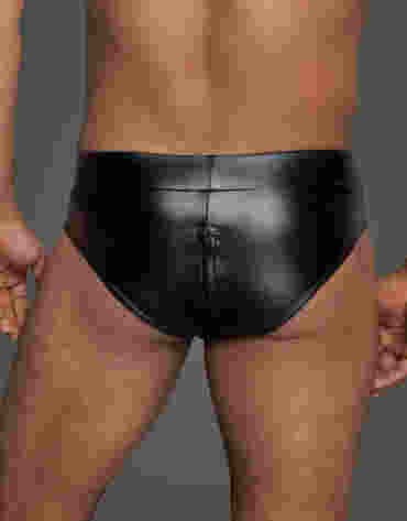 H065 Shorts with continuous zipper S