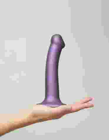 Dildo Mono Density Metallic Shine Purple M