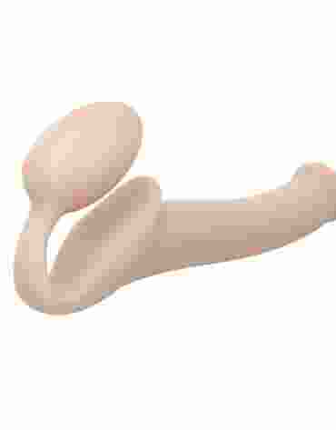 Strap-on-me Silicone bendable strap-on Flesh M
