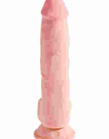 King Cock Triple Density Fat with Balls 10 Inch