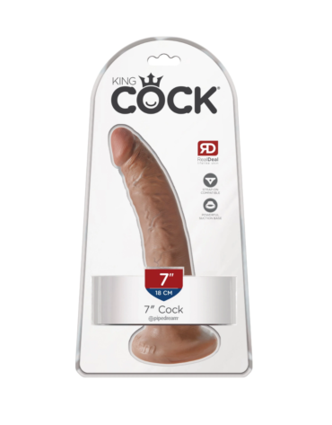 Dildo King Cock Pipedream 7 Tan