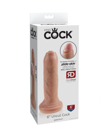 Dildo King Cock Pipedream Uncut 6 Light