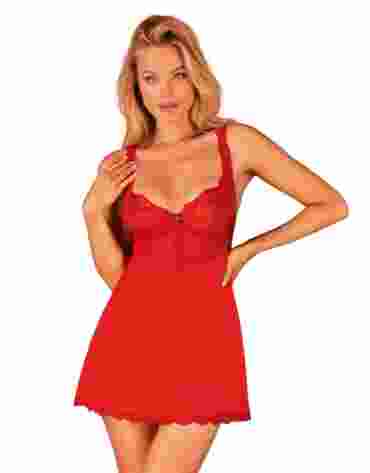 Obsessive Amor Cherris koszulka i stringi S/M