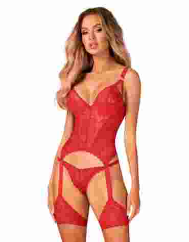 Obsessive Belovya gorset XL/XXL