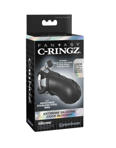 Pipedream Fantasy C-Ringz Extreme Silicone Cock Blocker