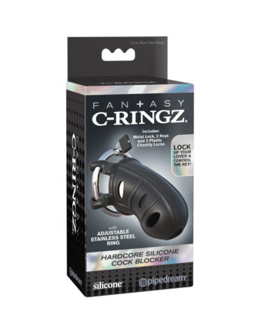 Pipedream Fantasy C-Ringz Hardcore Silicone Cock Blocker
