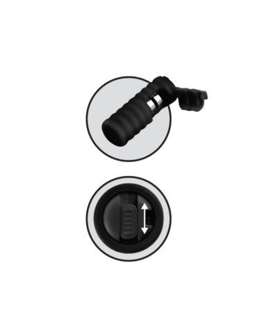 Wibrujące zaciski na sutki Pipedream Fetish Fantasy Series Vibrating Silicone Nipple Lassos Limited Edition
