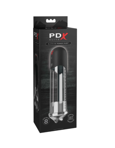 Masturbator Pipedream PDX Elite Blowjob Power Pump Clear
