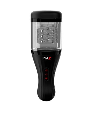 Masturbator Pipedream PDX Elite Talk Dirty Rotobator Clear