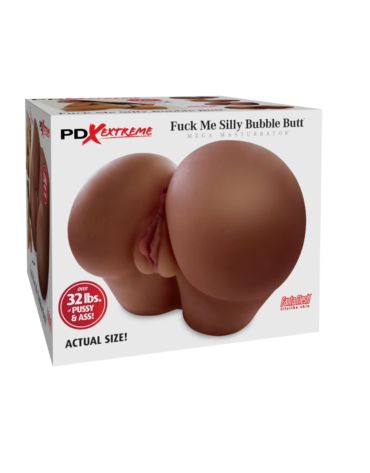 Masturbator Pipedream PDX Elite Fuck Me Silly Bubble Butt Brown