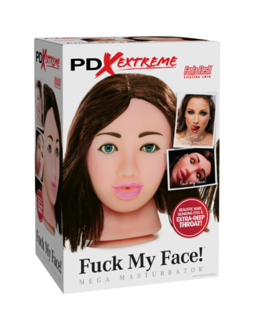 Pipedream PDX Extreme Fuck My Face Mega Masturbator Brunette