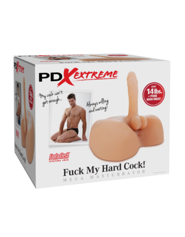 Pipedream PDX Extreme Fuck My Hard Cock Mega Masturbator Light