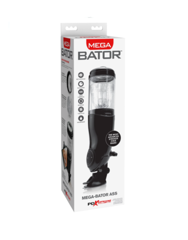 Pipedream PDX Extreme Mega-Bator Ass Black/ Clear
