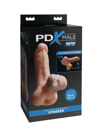 Masturbator Pipedream PDX Male Reach Around Stroker Light