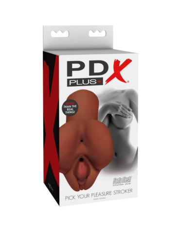 Masturbator Pipedream PDX Plus Pick Your Pleasure Stroker Brown