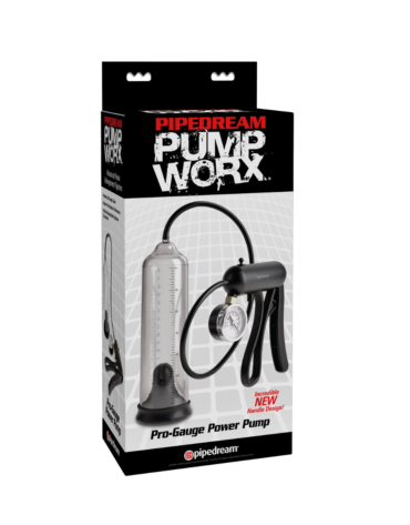 Pipedream Pump Worx Pro-Gauge Power Pump Clear