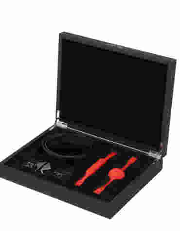 LOCKINK zestaw knebli Ball-Gag & Gag-Bite Set Black