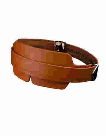 LOCKINK maska na oczy Blindfold Kit Brown