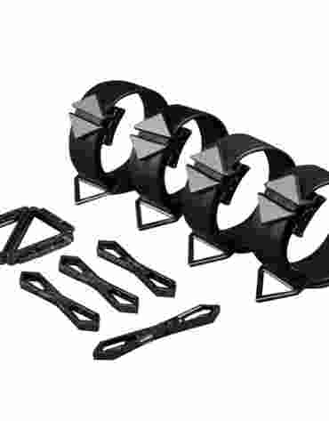 LOCKINK uprząż Bondage Hogtie Set Black