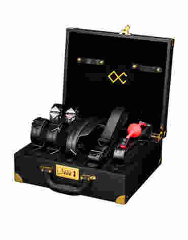 LOCKINK zestaw Bondage Moonlight Treasure Chest Set Black