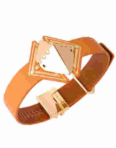 LOCKINK obróżka Posture Collar Brown