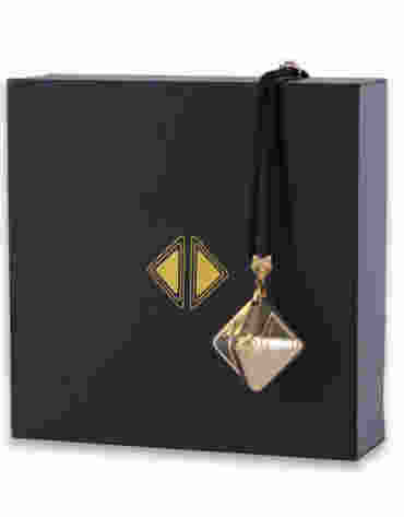 LOCKINK naszyjnik ze stymulatorem Vibration Cube 2.0 Gold