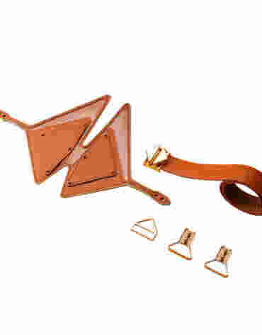 LOCKINK maska na oczy Vixen Blindfold Set Brown