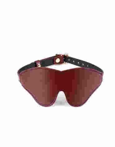 Liebe Seele opaska na oczy Wine Red Blindfold