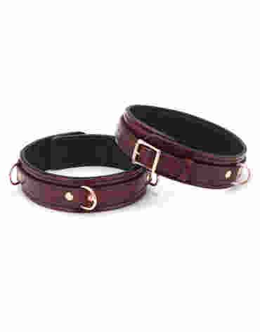 Liebe Seele kajdanki Wine Red Thigh Cuffs L Size