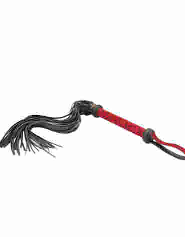 Liebe Seele pejcz Kinbaku Ukiyoe Red Rosy Leather Flogger Whip