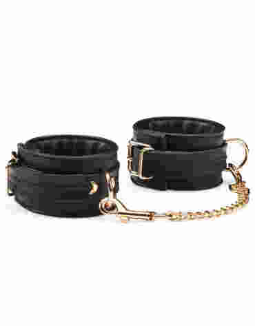Liebe Seele kajdanki Black Organosilicon Wrist Cuffs