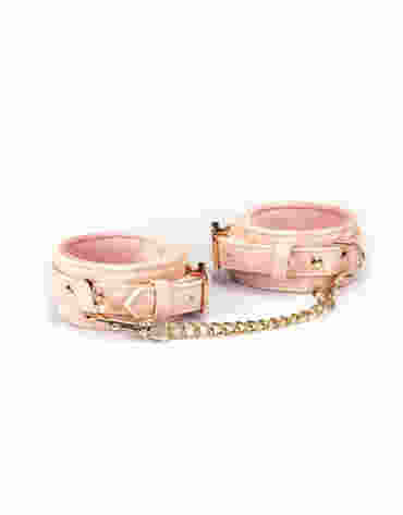 Liebe Seele kajdanki Boudoir Amor Pink Ankle Cuffs