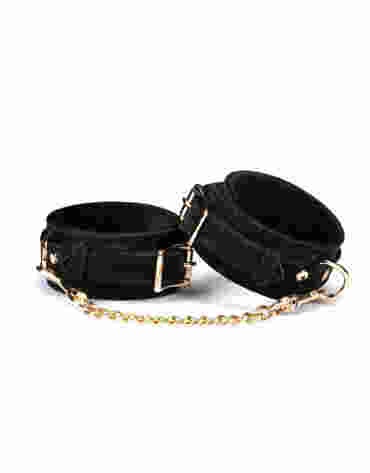 Liebe Seele kajdanki Boudoir Amor Black Ankle Cuffs