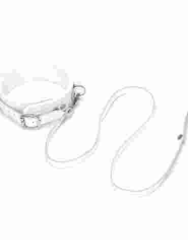 Liebe Seele obróżka ze smyczą Fuji White Collar with Leash