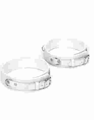 Liebe Seele kajdanki Fuji White Thigh Cuffs