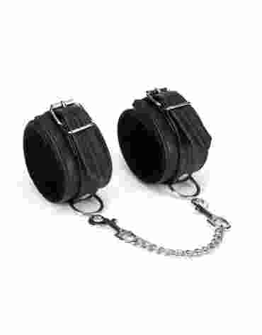 Liebe Seele kajdanki Black Bond Ankle Cuffs
