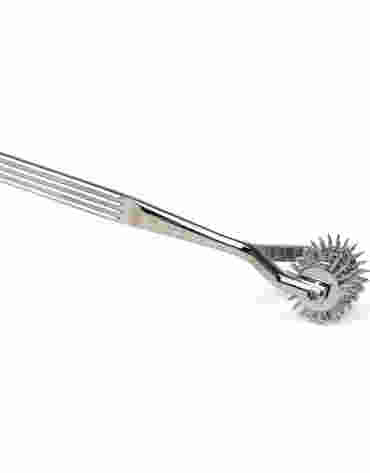 Liebe Seele ostroga Five-Row Wartenberg Pinwheel Silver