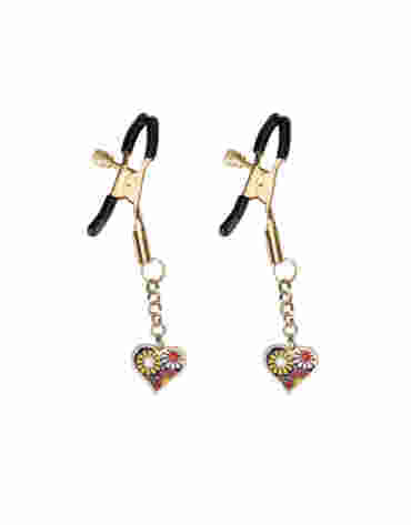 Liebe Seele klamerki na sutki Gold Nipple Clamps
