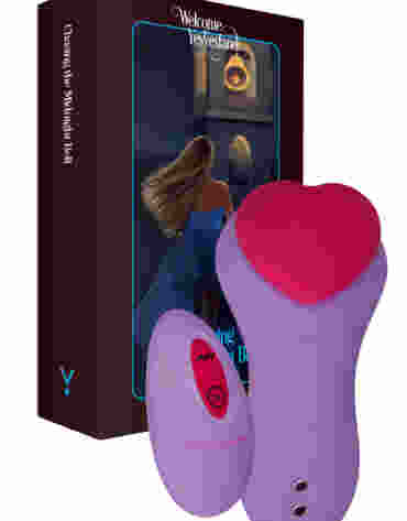 Masażer intymny FairyGasm HeartGem Violet