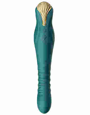 Pulsator Zalo King Vibrating Thruster Turquoise Green