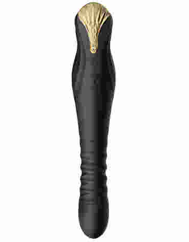 Pulsator Zalo King Vibrating Thruster Obsidian Black