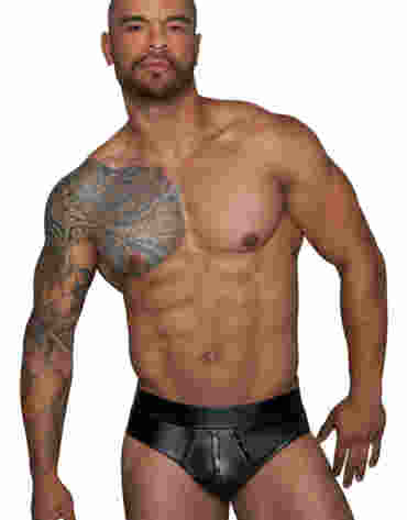 H065 Shorts with continuous zipper XL