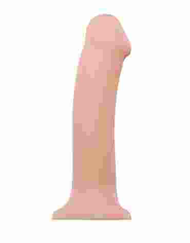 Wyjątkowo miękkie dildo Strap-on-me Silicone Bendable Dildo Double Density XL Vanilla