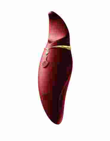 Wielofunkcyjny wibrator punktowy Zalo Hero Wine Red