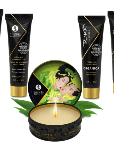 Zestaw kosmetyków organicznych Shunga Geisha's Secrets Organica Exotic Green Tea