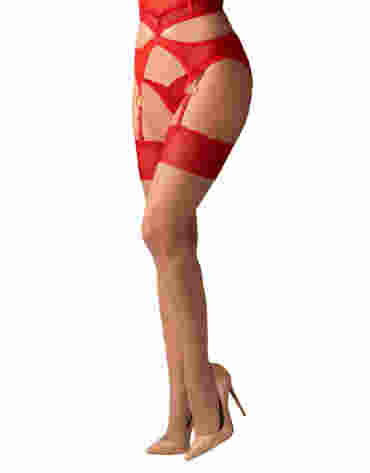 Obsessive pończochy z koronką Cupide Desir L/XL